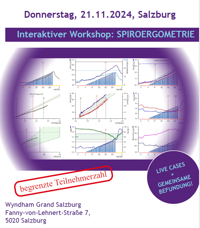 Interaktiver Workshop: Spiroergometrie